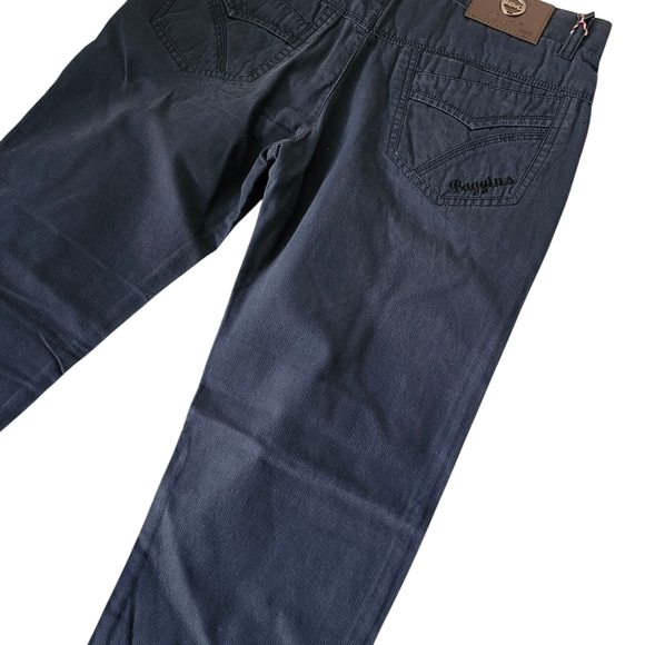 Men's Navy Blue Straight-Leg Pants - Great for Workwear! (Various Size - Picture 2 of 10